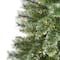 5ft. Pre-Lit Wisconsin Slim Snow Tip Pine Artificial Christmas Tree with Clear LED Lights